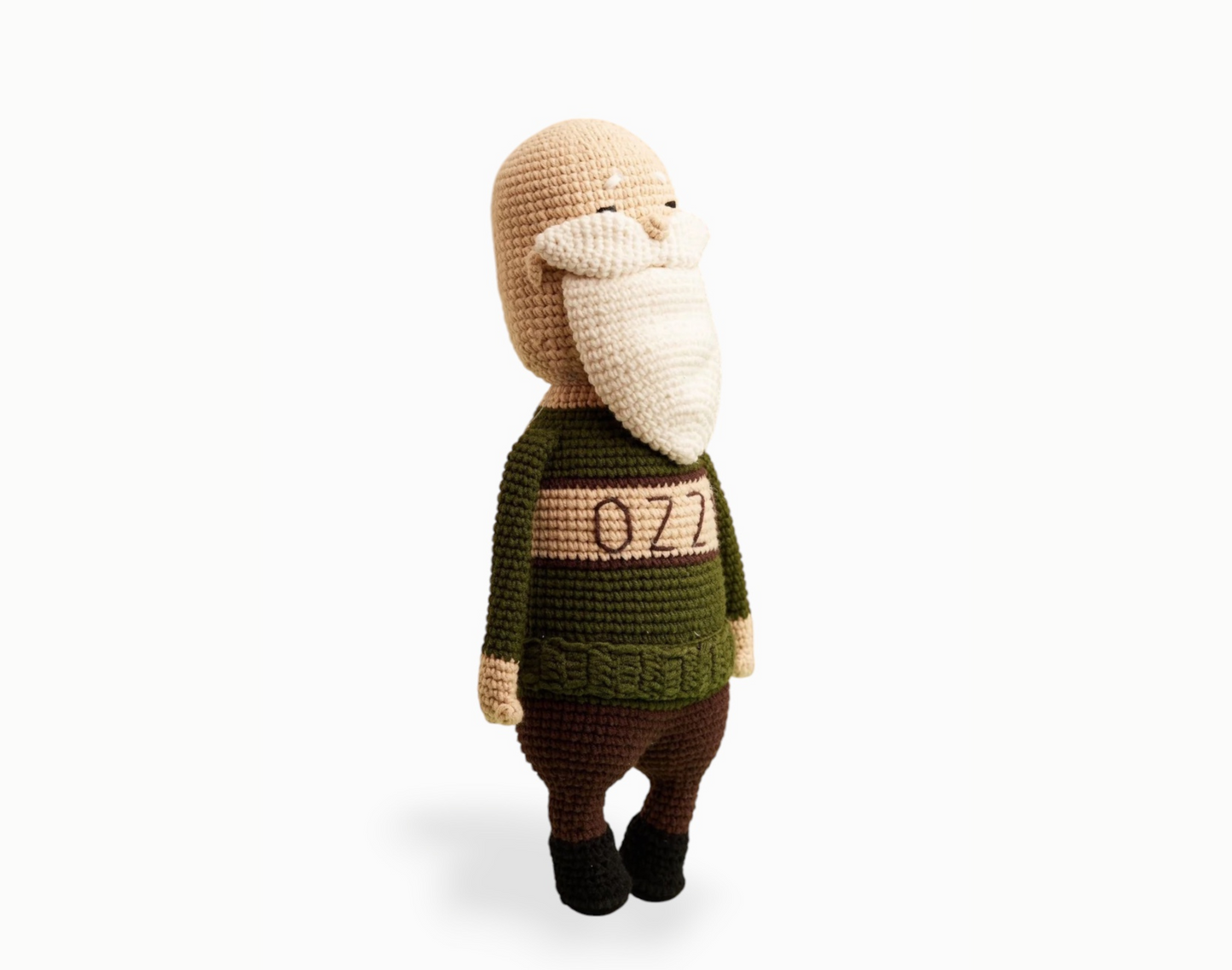 Grandpa - handmade crochet doll