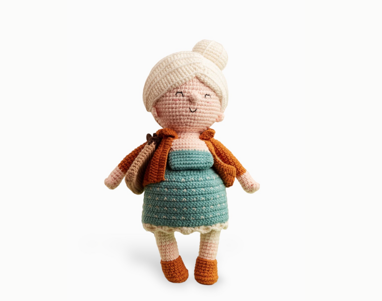 Grandma - handmade crochet doll