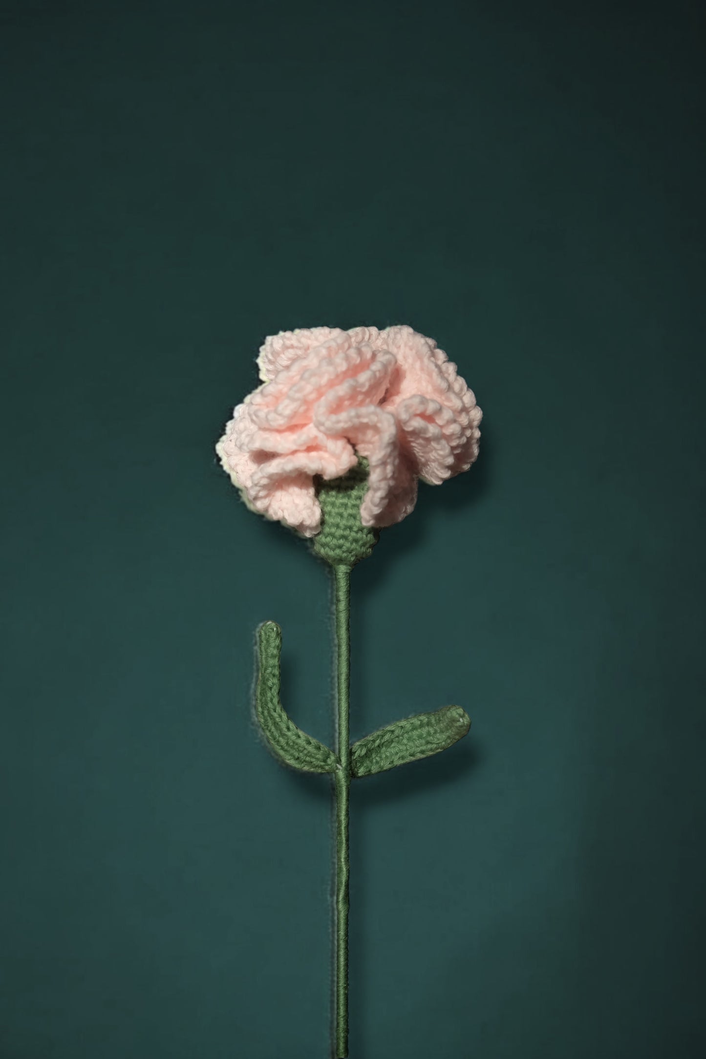 Carnation Handcrafted Crochet Flower