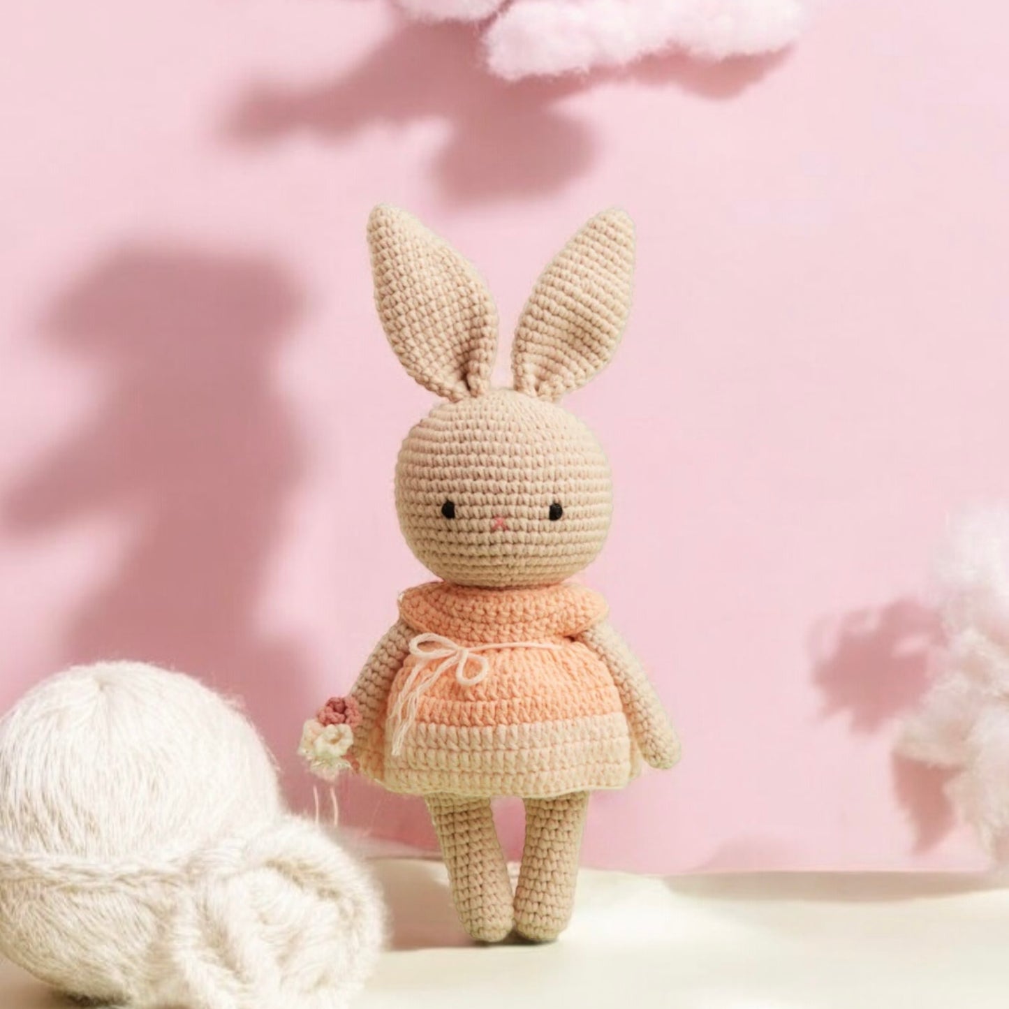 Cami The Bunny - handmade crochet animal