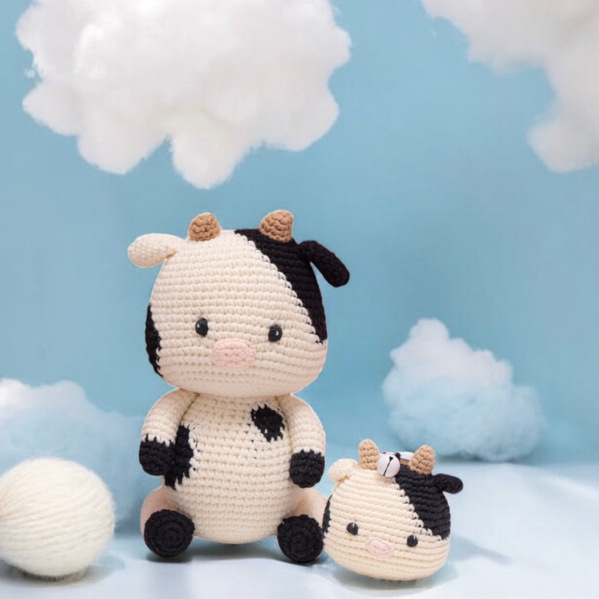 Cowy The Moo - handmade crochet animal