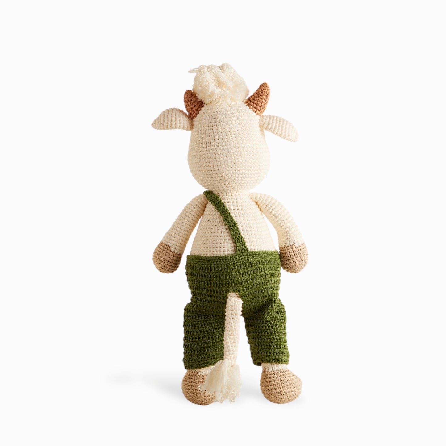 Lulu The Cow - handmade crochet animal