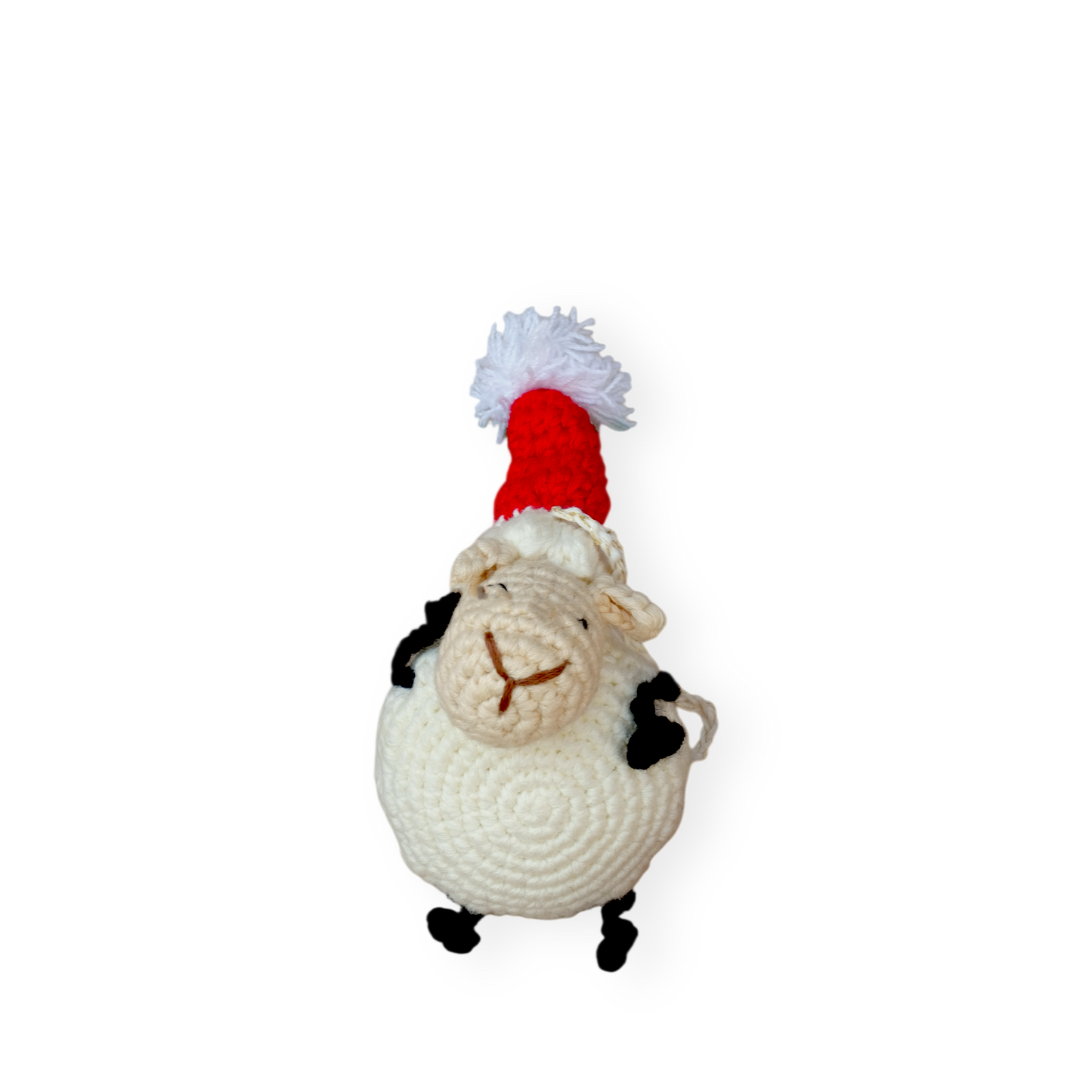 Sheep - handmade crochet ornament
