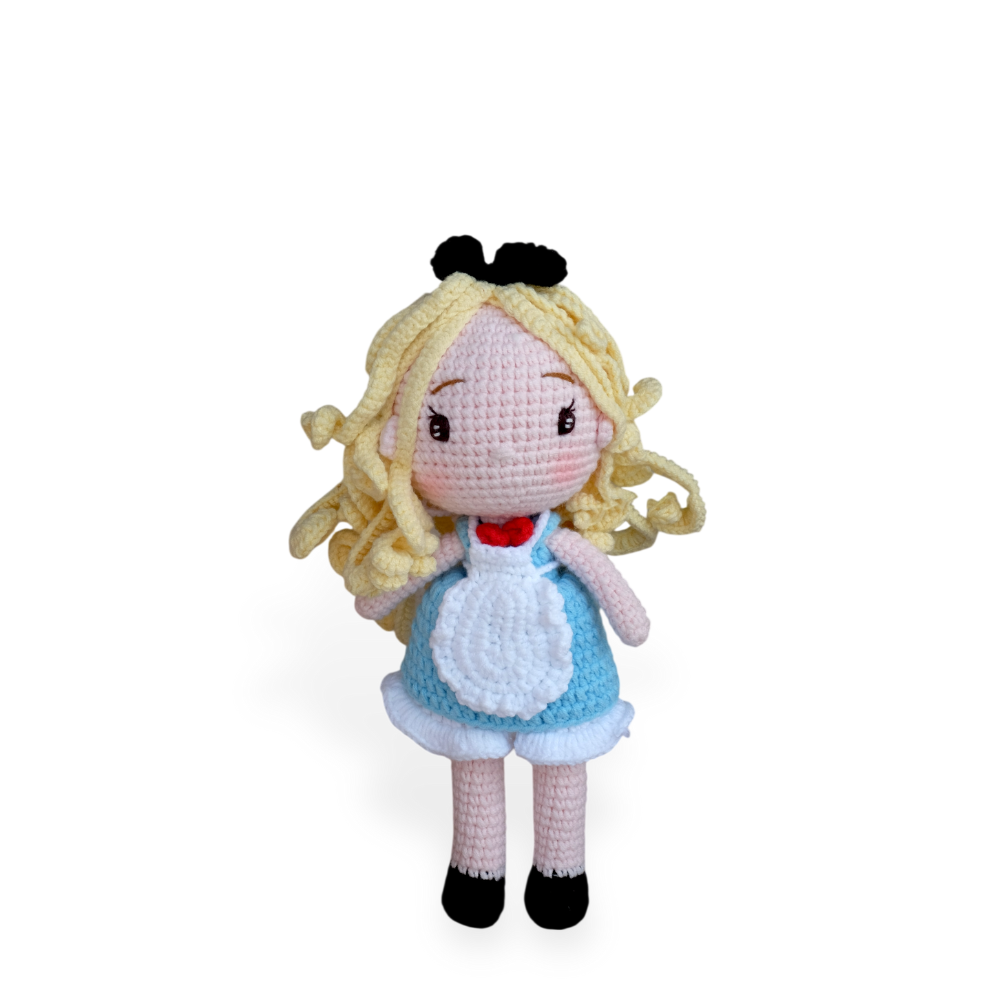 Alice in Wonderland - handmade crochet doll