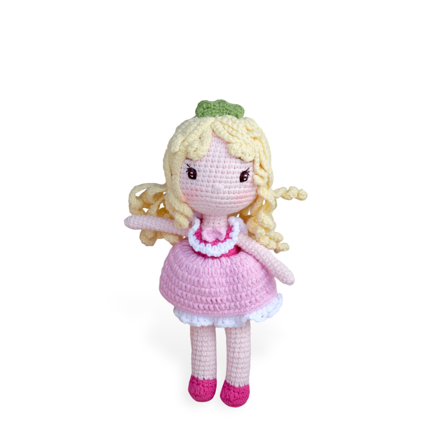 Aurora Sleeping Beauty - handmade crochet doll