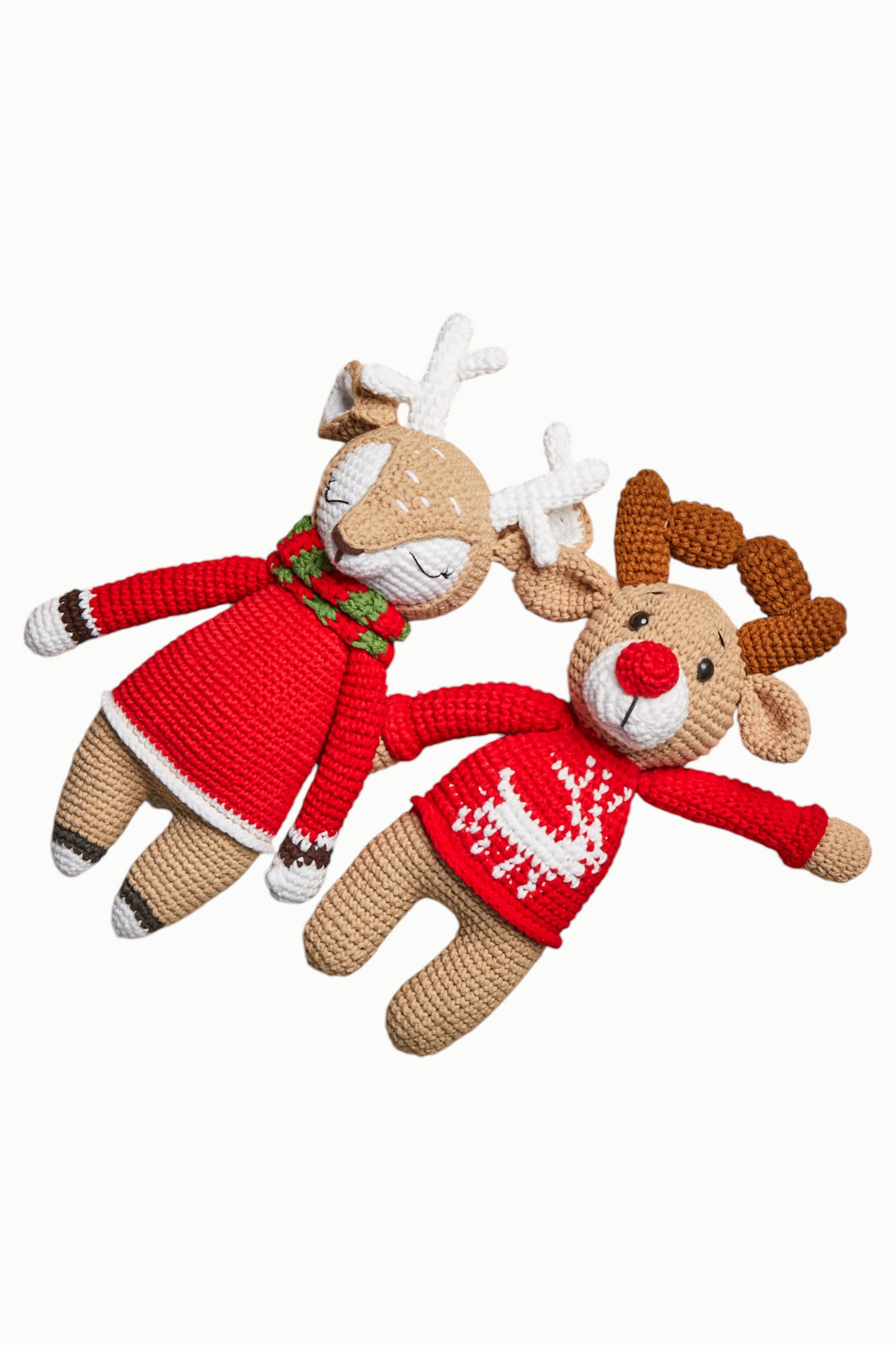Vixen The Reindeer - handmade crochet animal