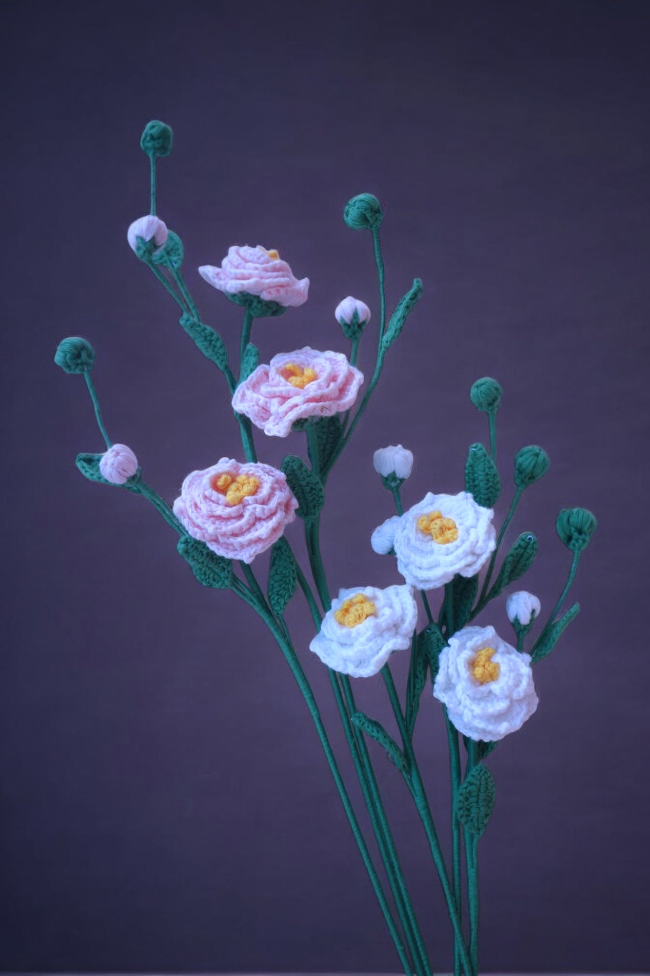 Camellia - Handcrafted Crochet Flower