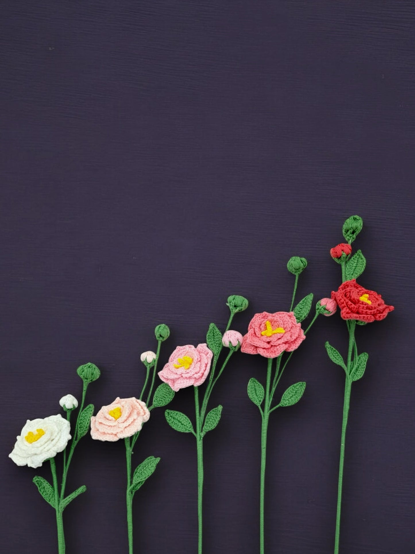 Camellia - Handcrafted Crochet Flower
