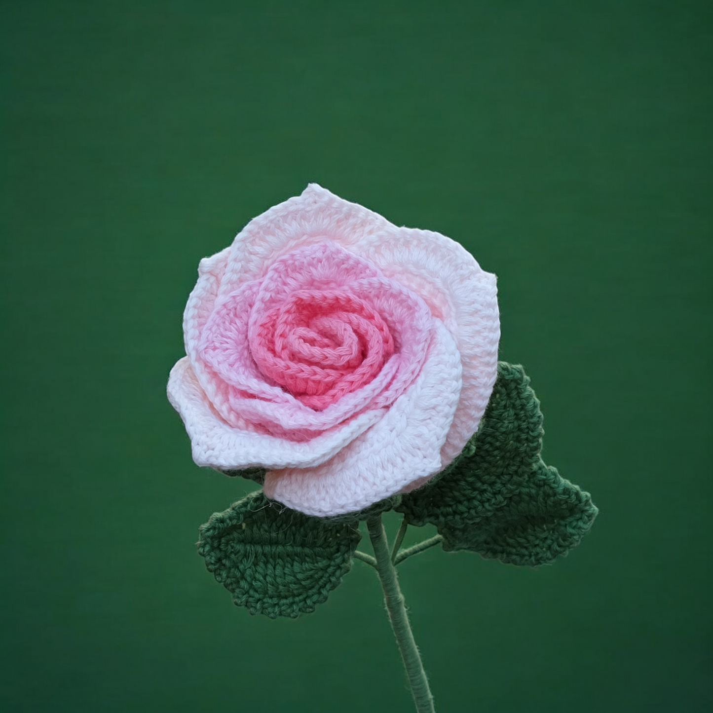 Rose - handmade crochet flower