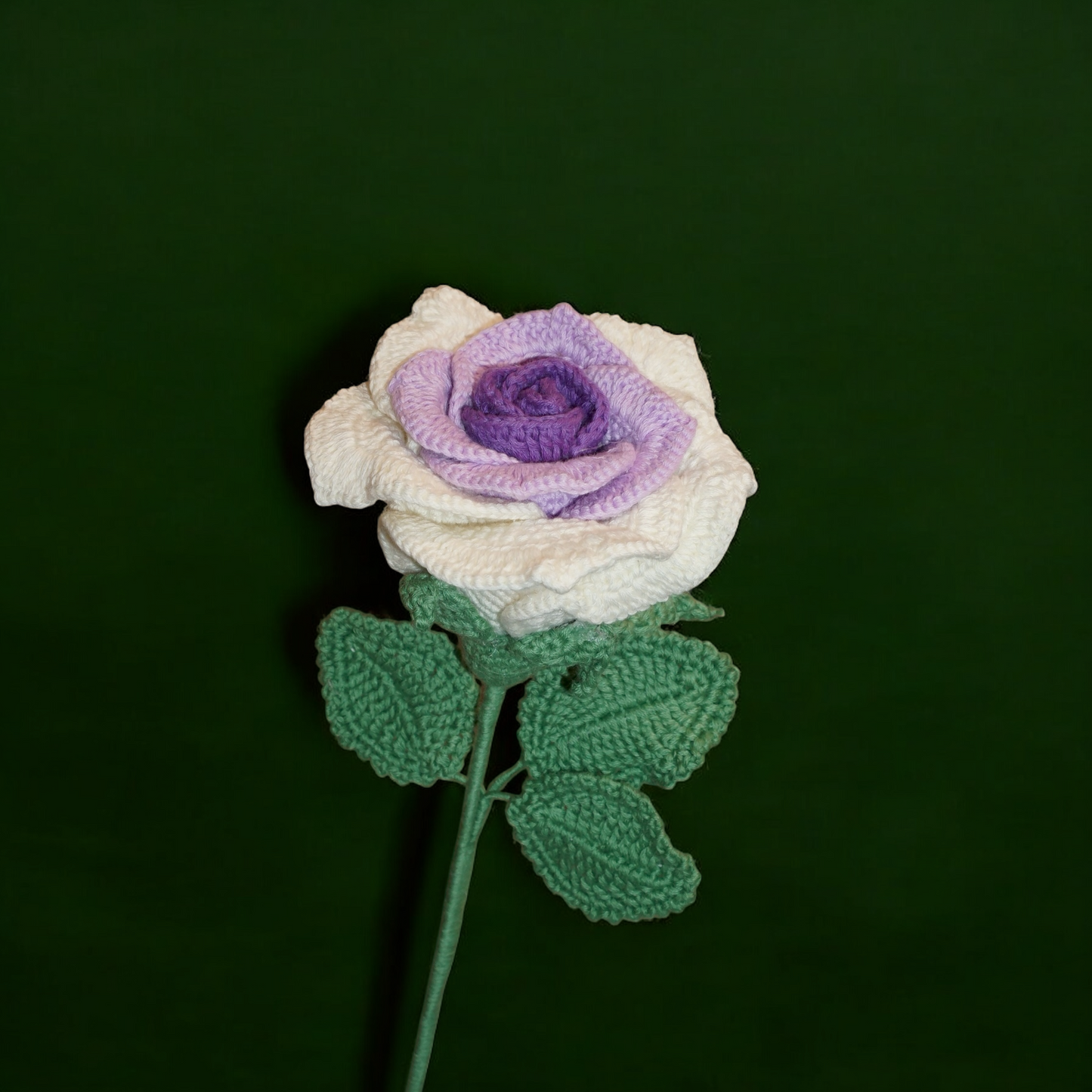 Rose - handmade crochet flower