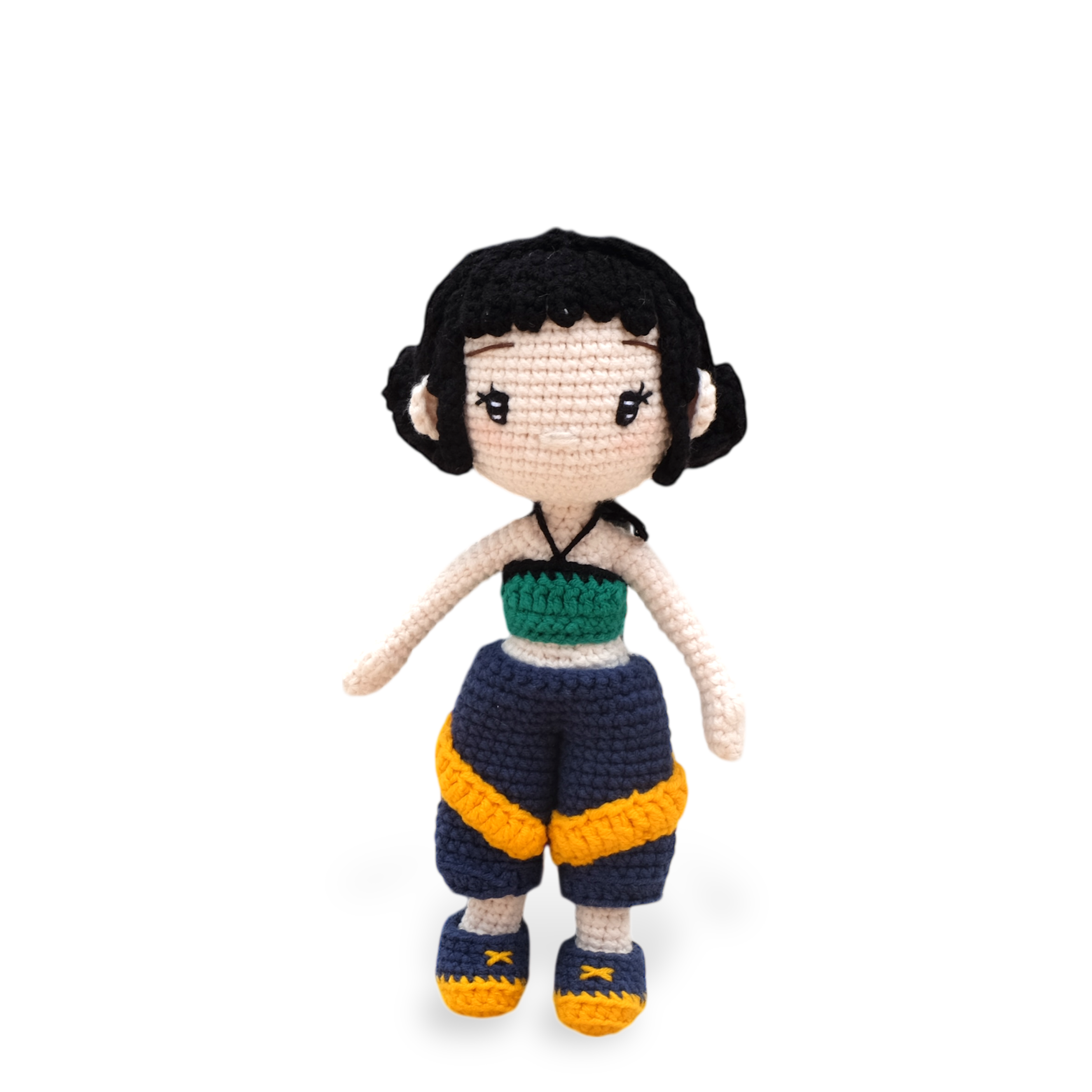 Zoey Kpop Demon Hunter - handmade crochet doll – Giramisu