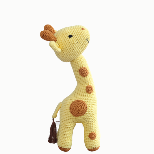 Tally The Giraffe - handmade crochet animal