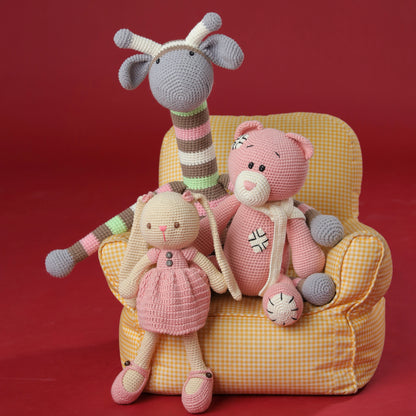 Big Daddy Giraffe - handmade crochet animal