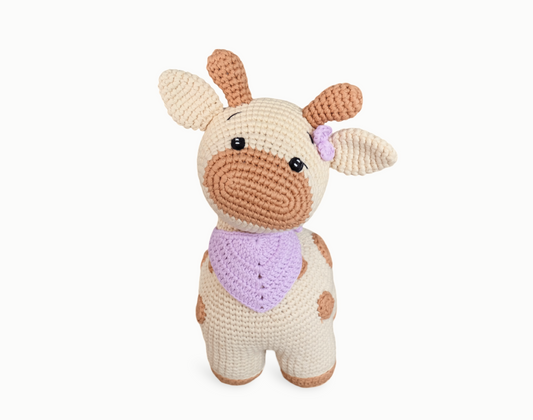 Gigi The Baby Girl Giraffe - Handcrafted Crochet