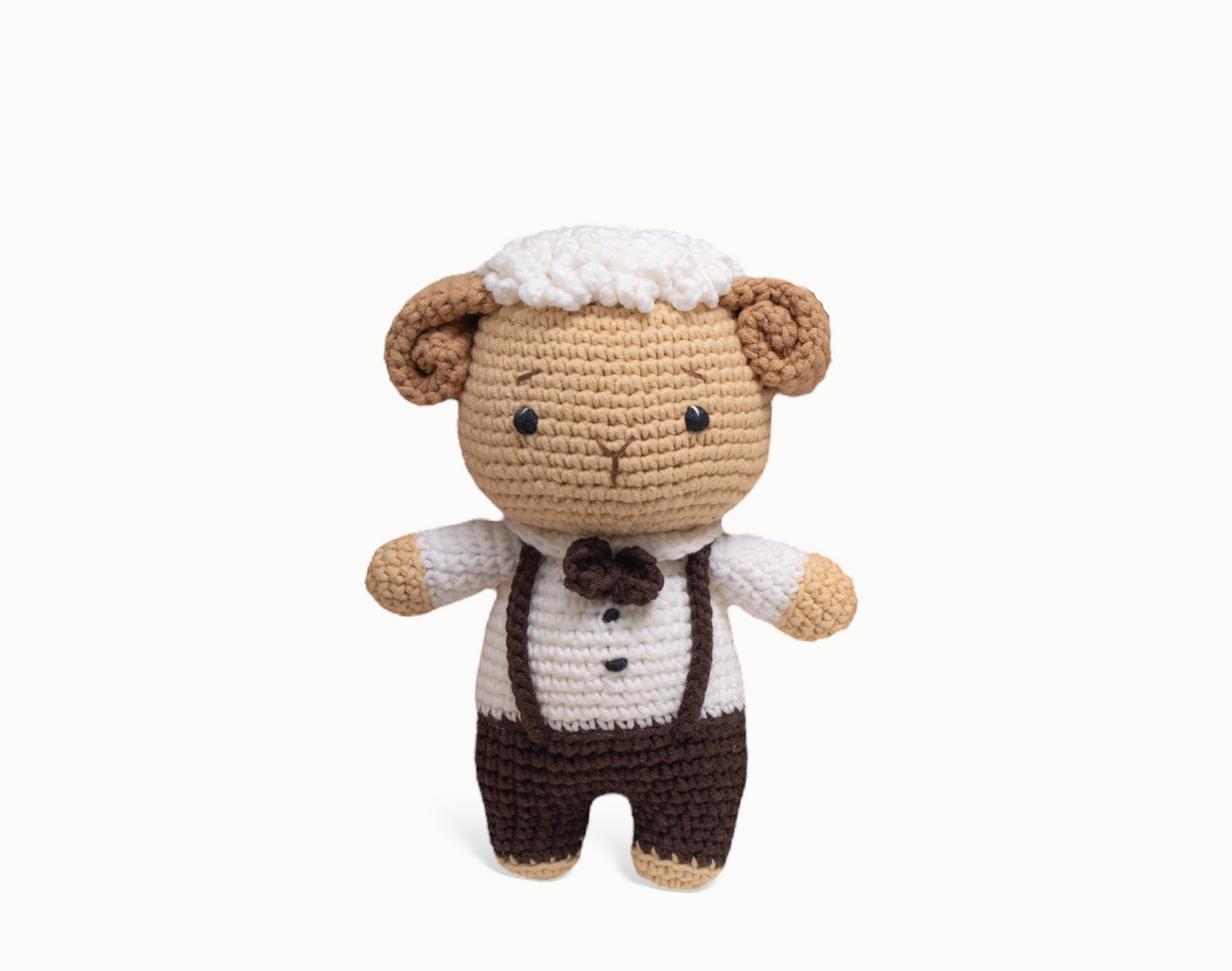 Baby Sheep Boy - Handcrafted Crochet