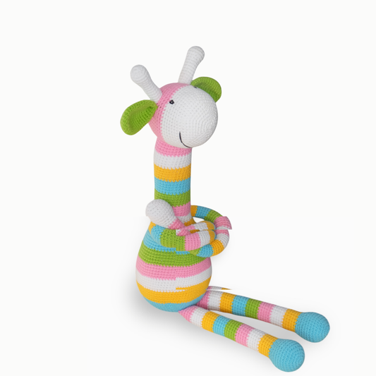 Big Daddy Giraffe - handmade crochet animal