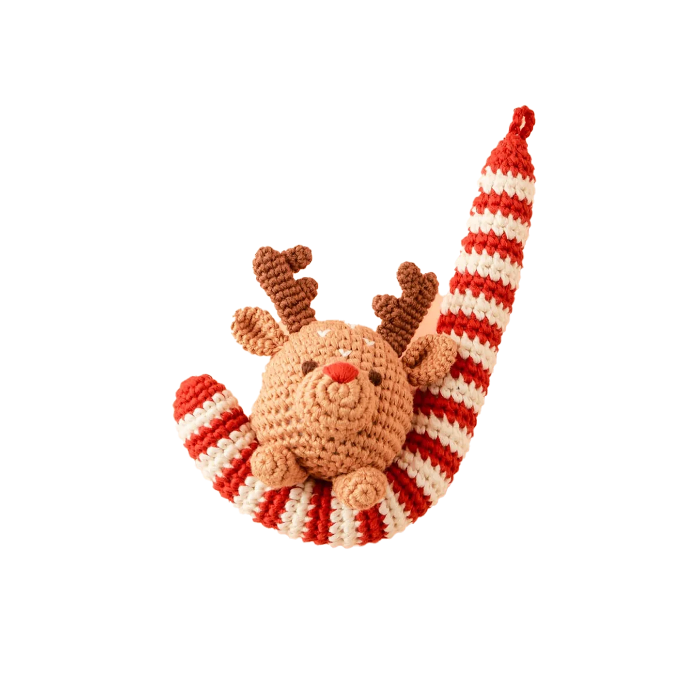 Candycane - handmade crochet ornament