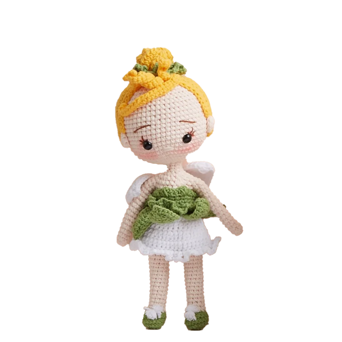 Fairy Princess - handmade crochet doll