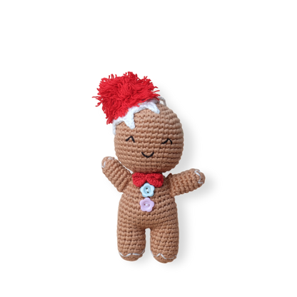 Gingerbread - handmade crochet ornament