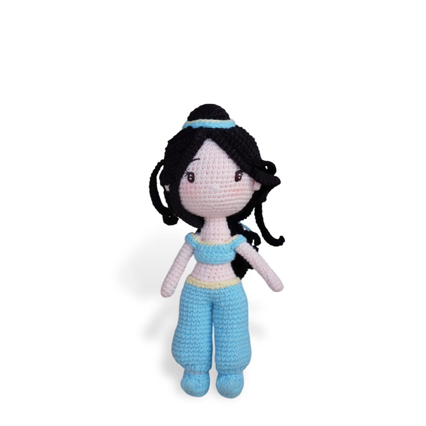 Jasmine - handmade crochet doll