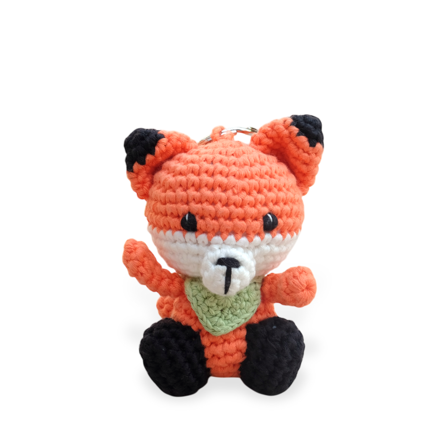 Megan Fox - handmade crochet keychain