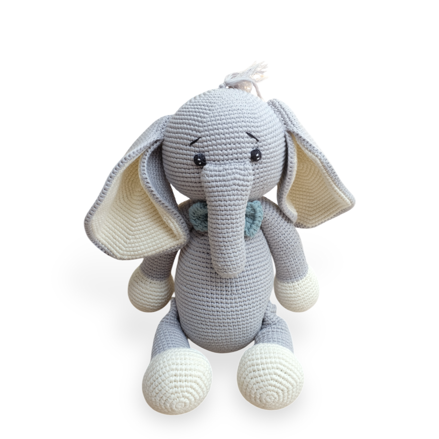 Luffy The Elephant - handmade crochet animal