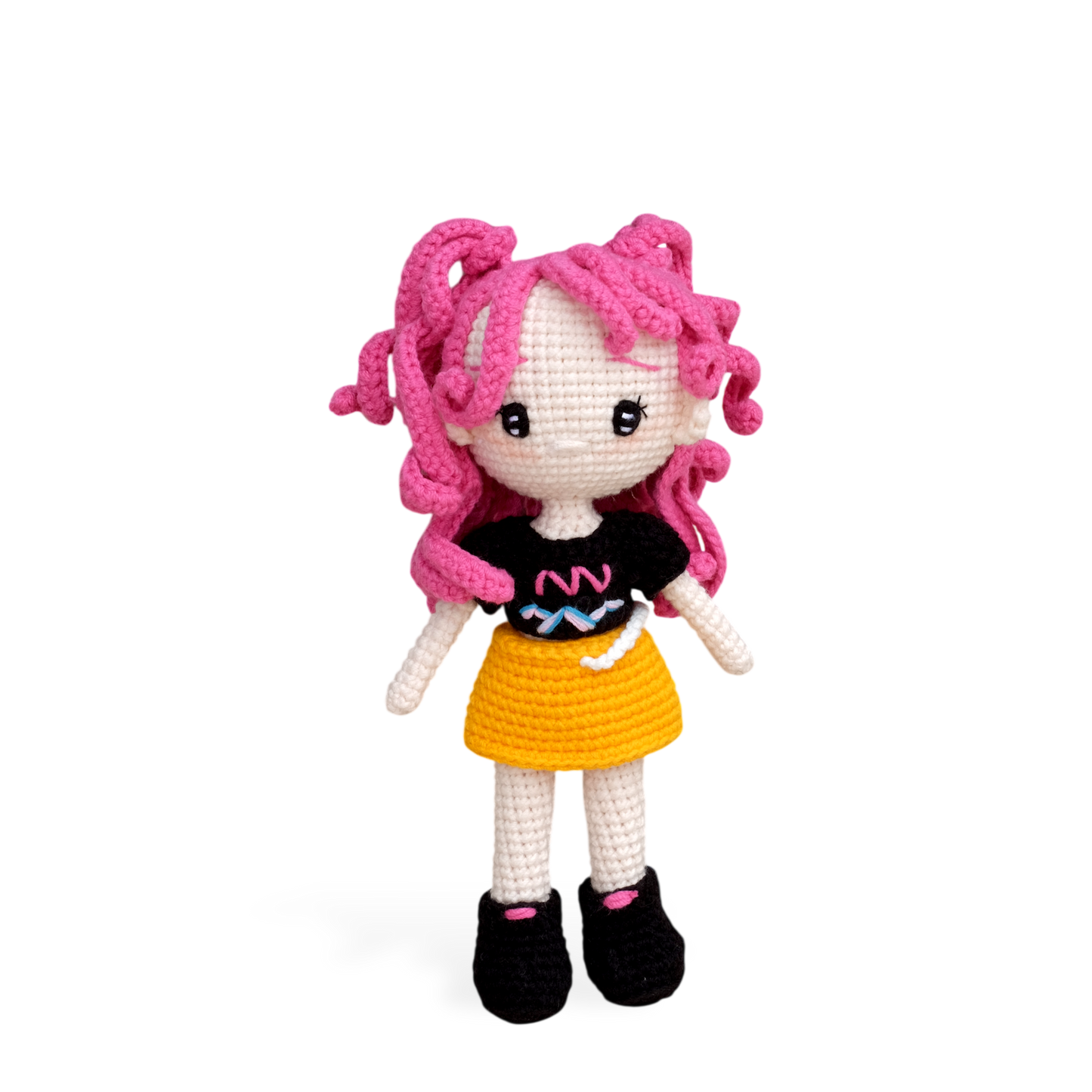 Mira Kpop Demon Hunter - handmade crochet doll