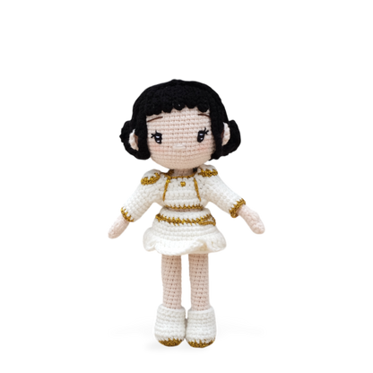 Zoey Kpop Demon Hunter - handmade crochet doll