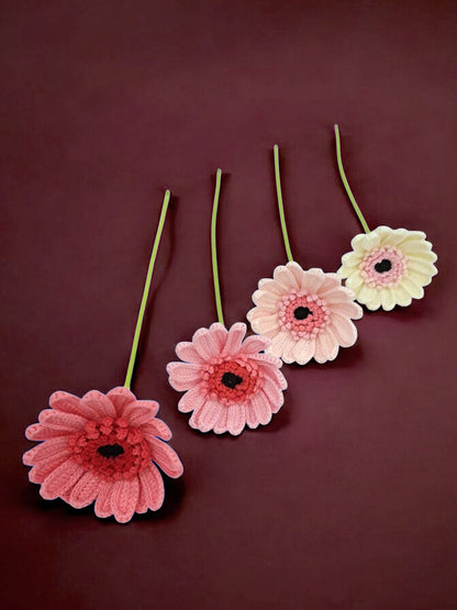 Daisy - handmade crochet flower