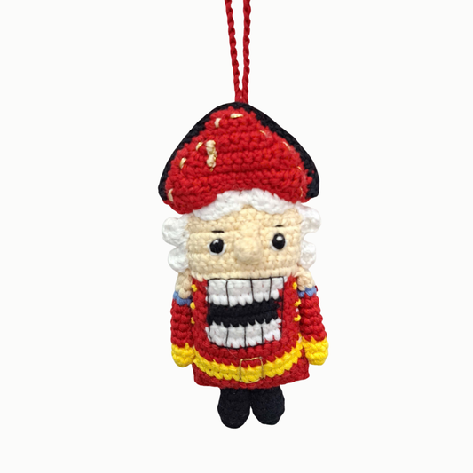 King’s Guard - handmade crochet ornament