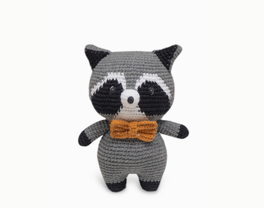 Lupi The Raccoon - Handcrafted Crochet