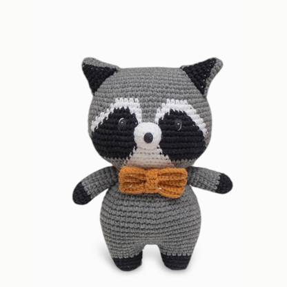 Lupi The Raccoon - handmade crochet animal
