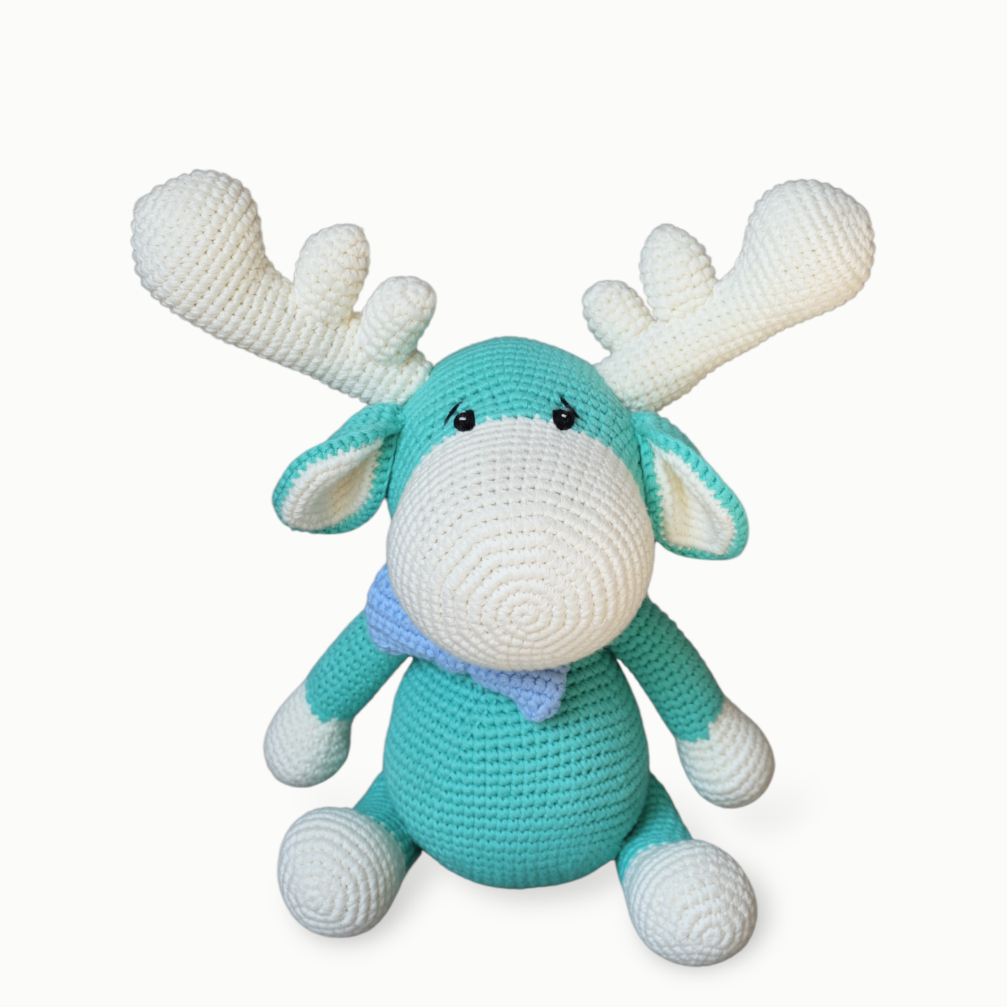 Moose The Master - handmade crochet animal