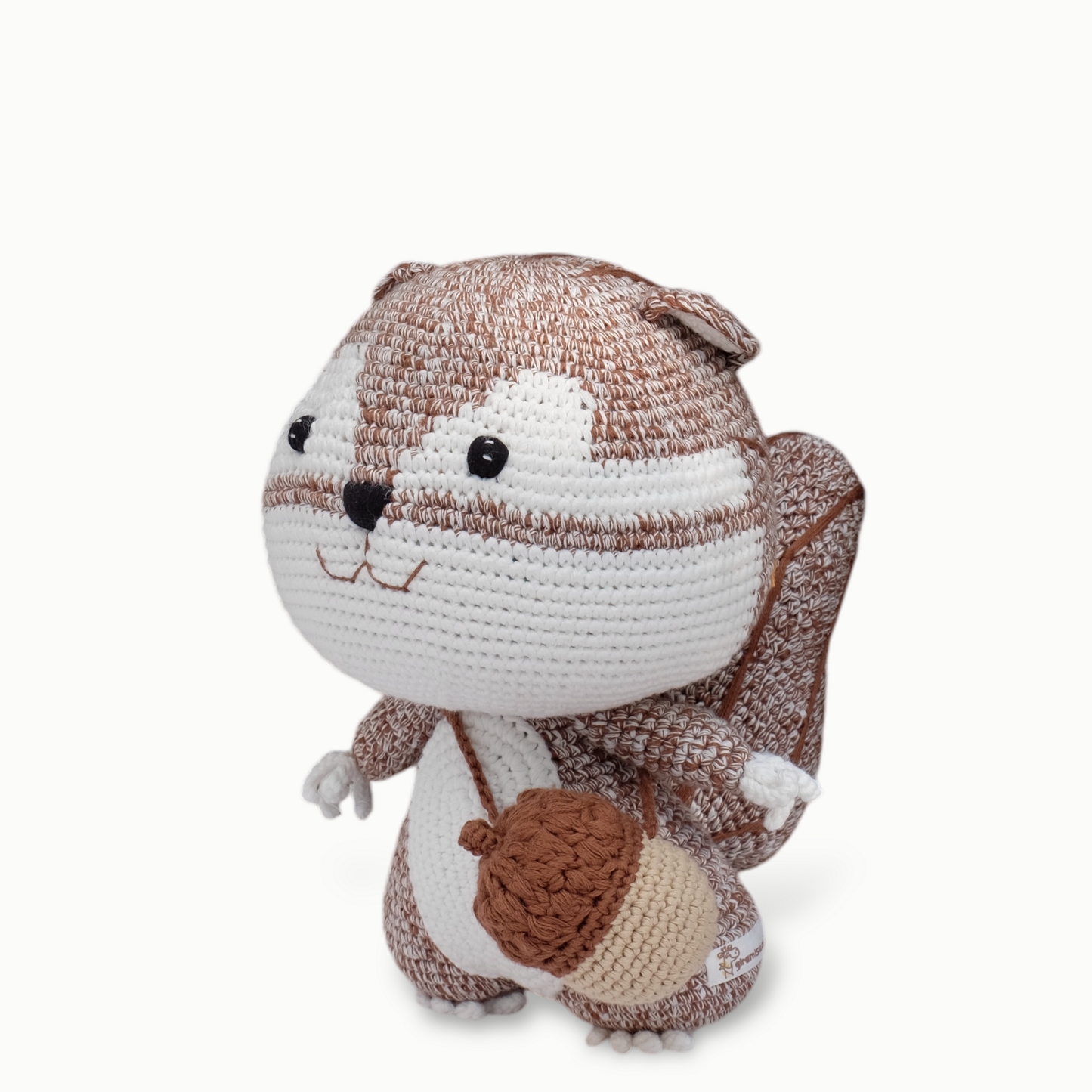 Nutty The Squirrel - handmade crochet animal
