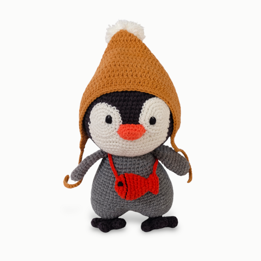 Penny The Penguine - handmade crochet animal