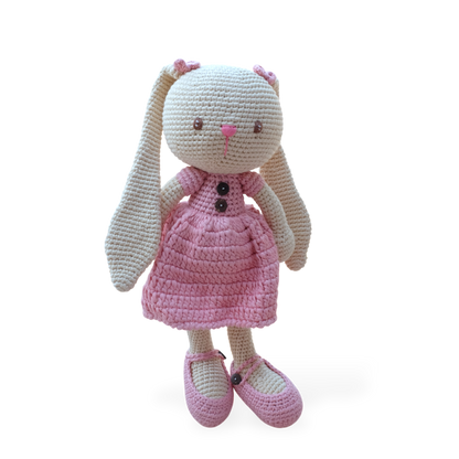 Lala The Bunny - handmade crochet animal