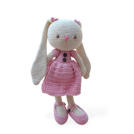 Lala The Bunny - handmade crochet animal