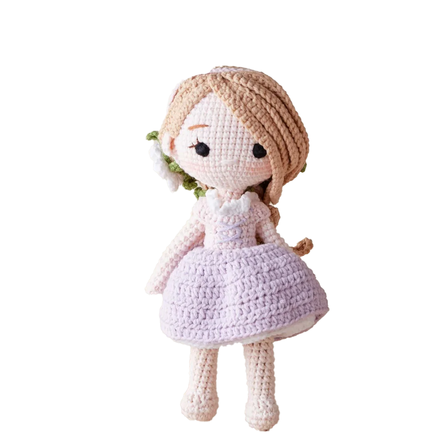 Rapunzel - handmade crochet doll