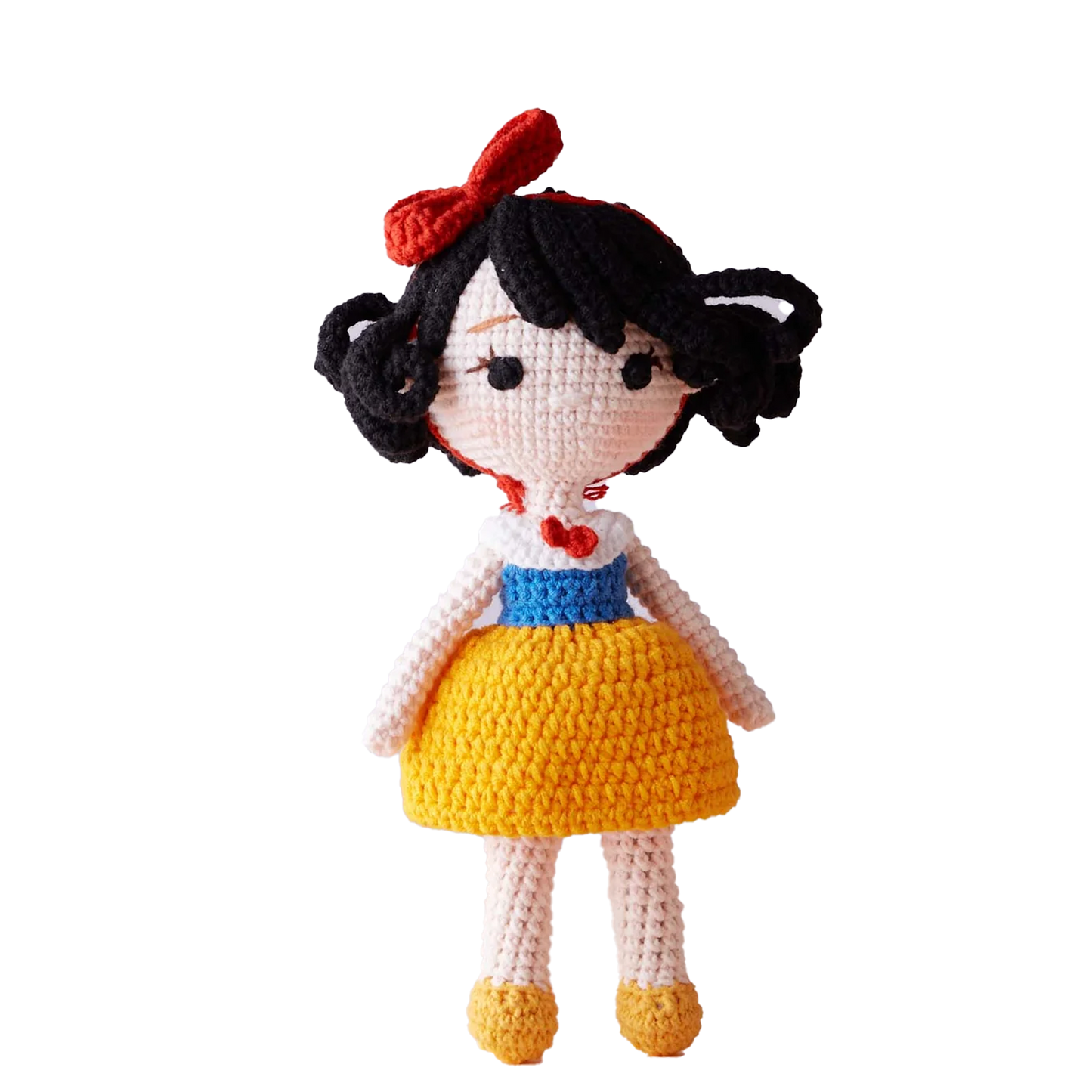Snow White - handmade crochet doll