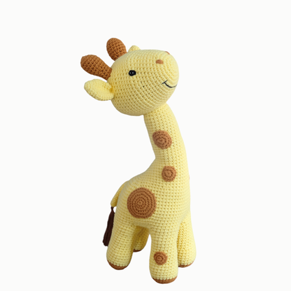 Tally The Giraffe - handmade crochet animal