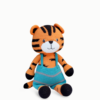 Tigro the Tiger - handmade crochet animal