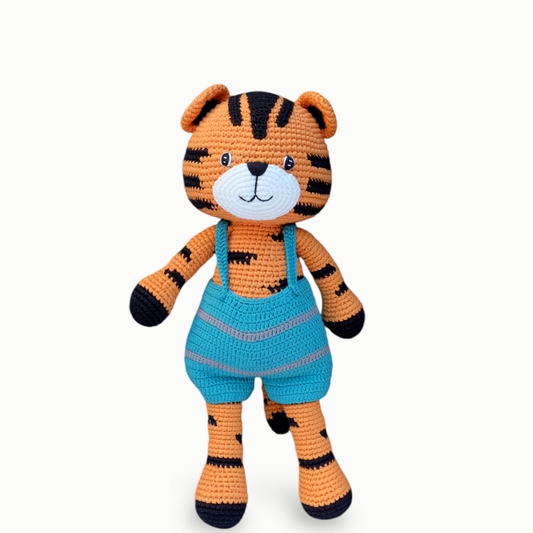 Tigro the Tiger - handmade crochet animal
