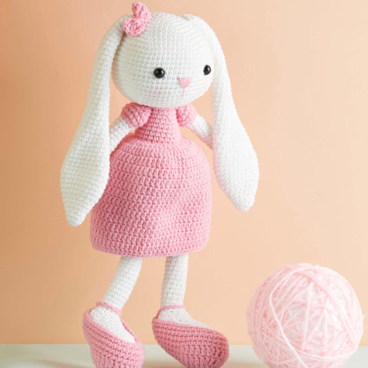 Lala The Bunny - handmade crochet doll