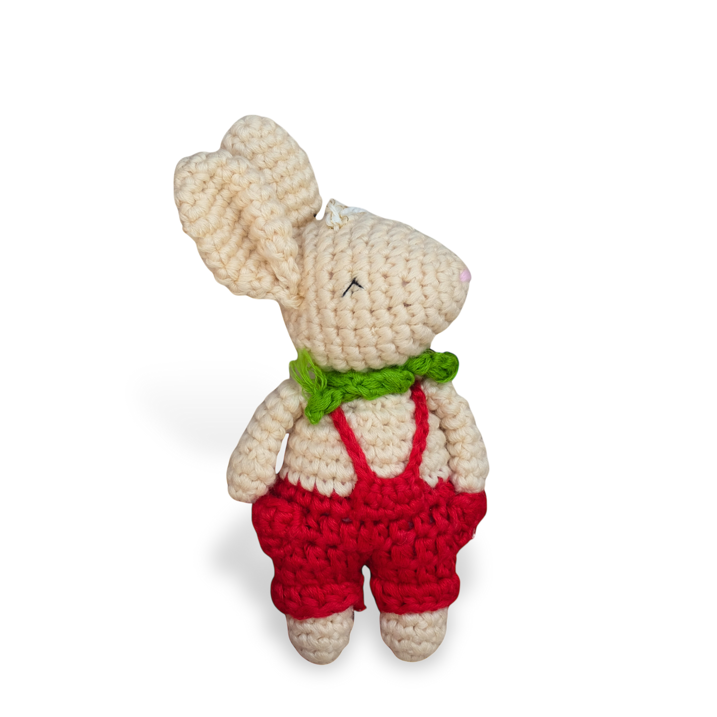 Bunny - handmade crochet ornament