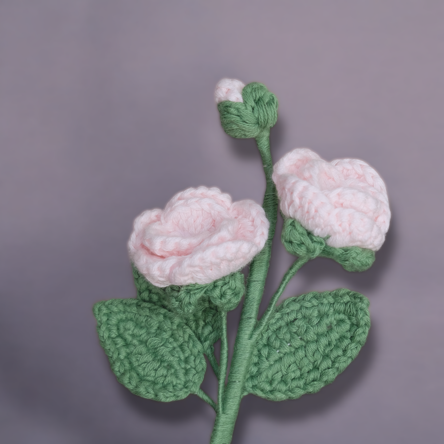 Mini Rose - handmade crochet flower