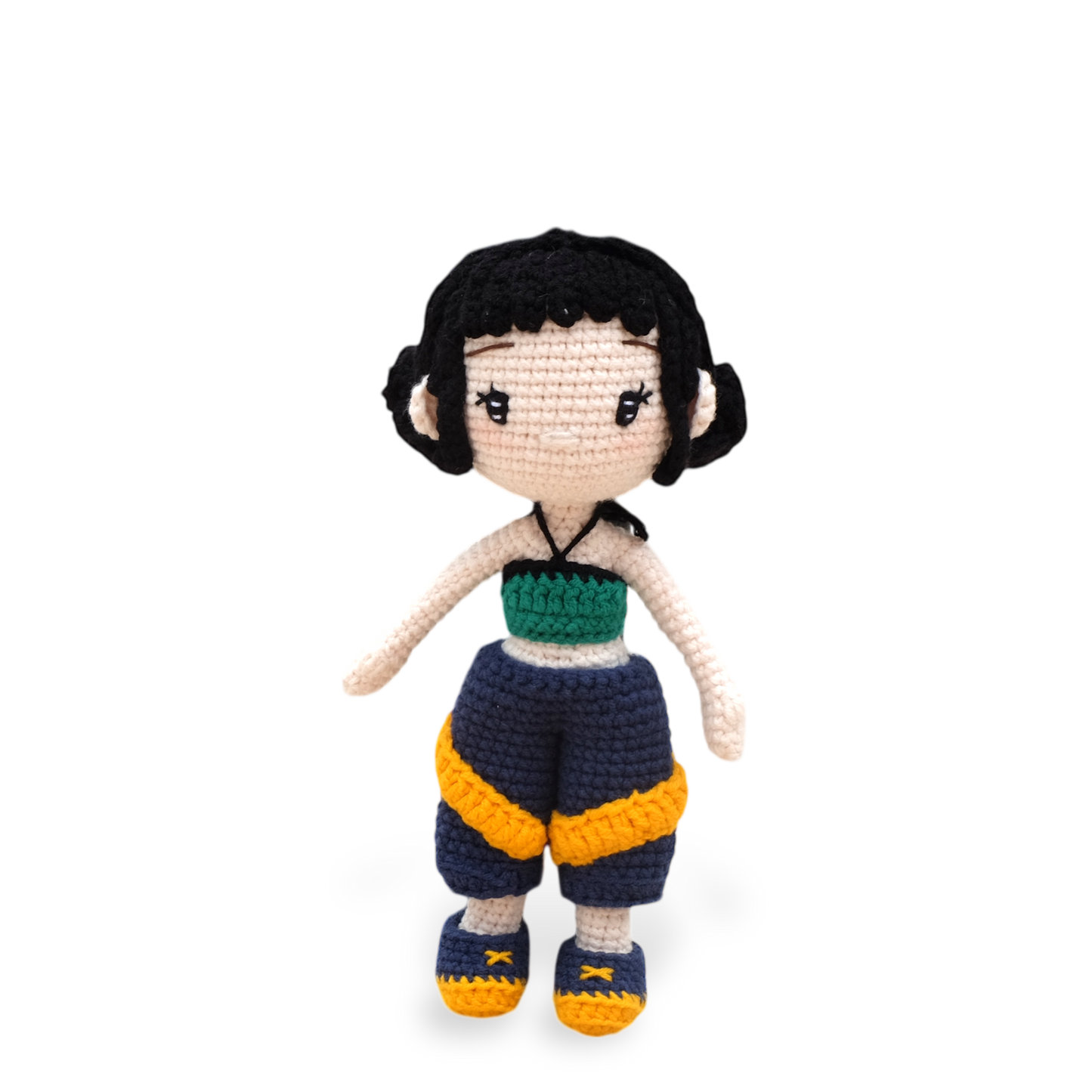 Zoey Kpop Demon Hunter - handmade crochet doll